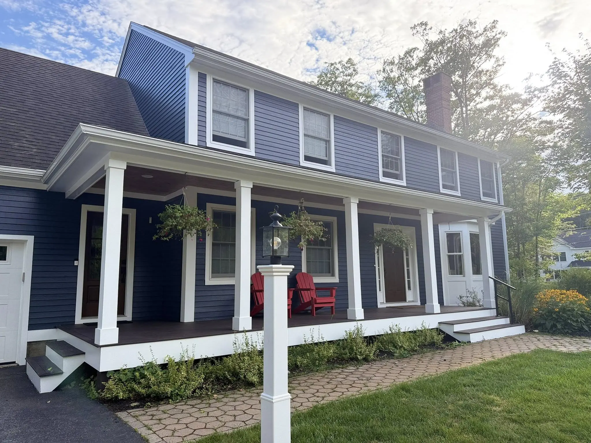 Exterior Paint job completed by Cumberland LLV Painting Services